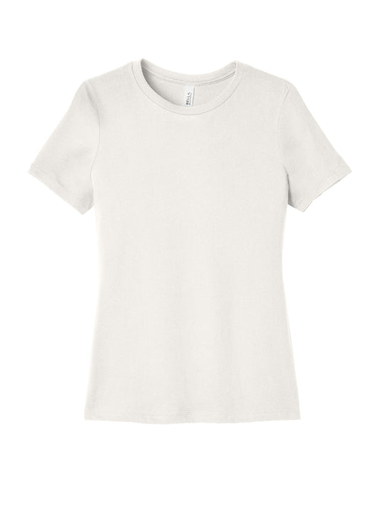 Women’s Relaxed Jersey Short Sleeve Tee - BC6400 - Vintage White