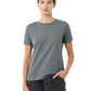 Women's Relaxed CVC Tee - BC6400CVC - Heather Blue Storm