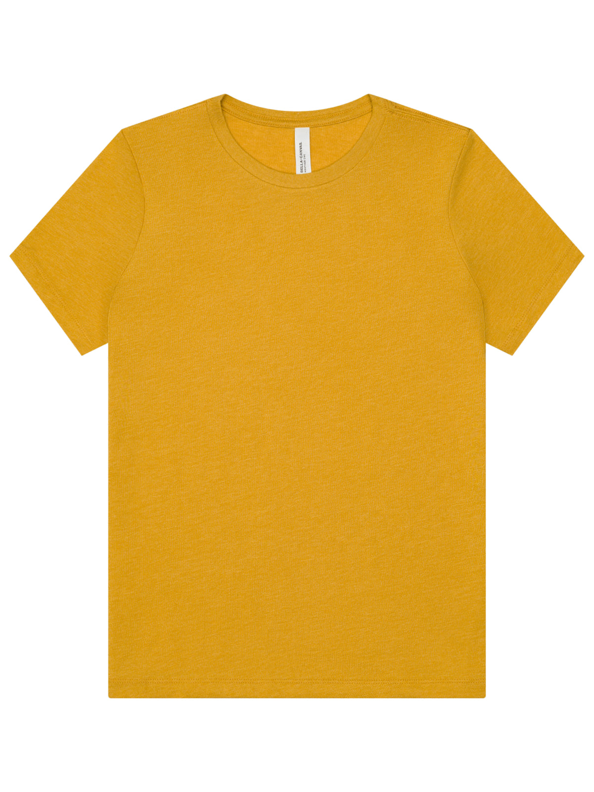 Women's Relaxed CVC Tee - BC6400CVC - Heather Mustard