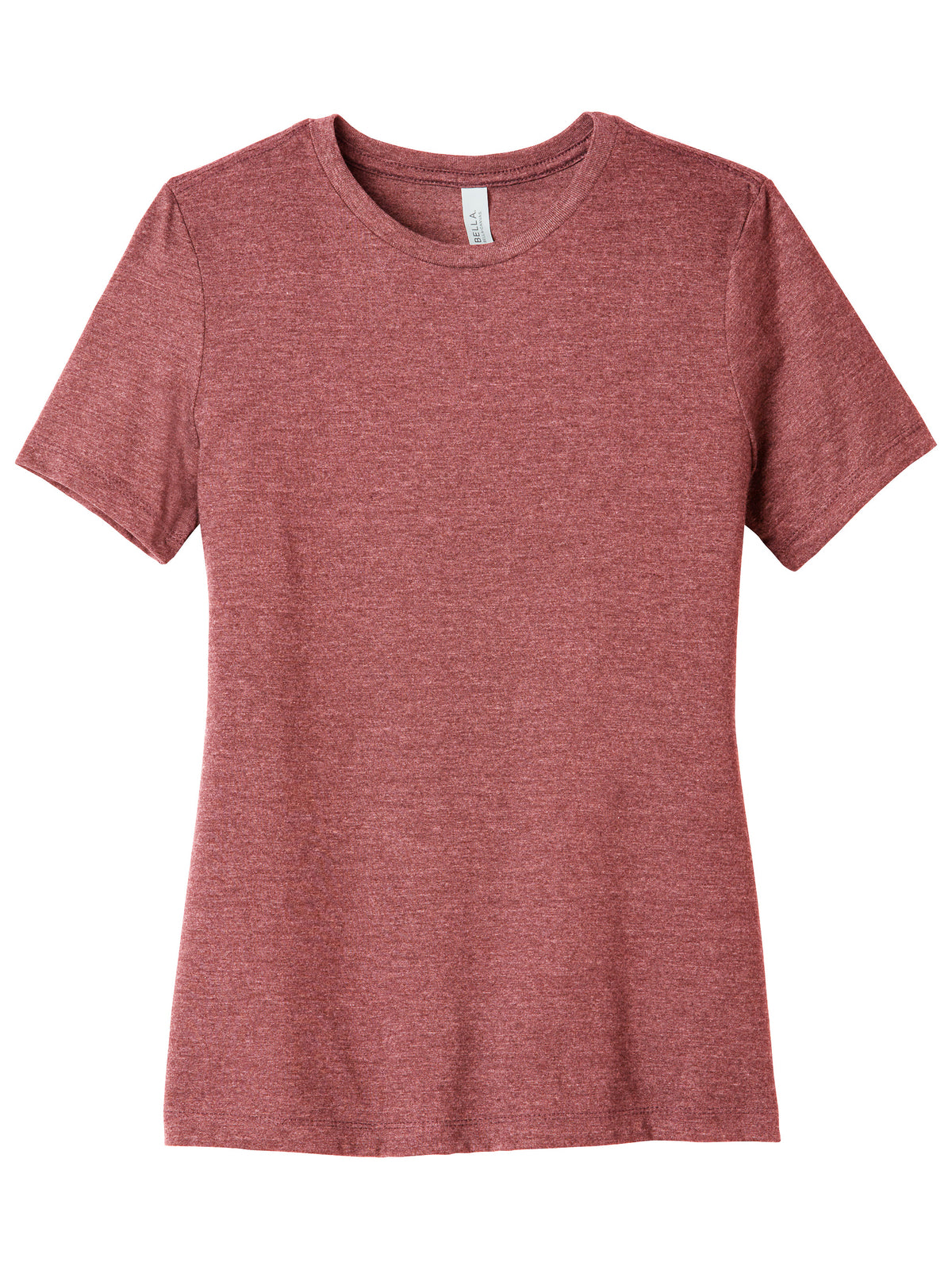 Women's Relaxed CVC Tee - BC6400CVC - Heather Mauve