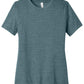 Women's Relaxed CVC Tee - BC6400CVC - Heather Slate