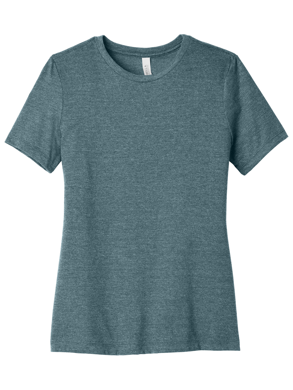 Women's Relaxed CVC Tee - BC6400CVC - Heather Slate