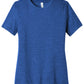 Women's Relaxed CVC Tee - BC6400CVC - Heather True Royal