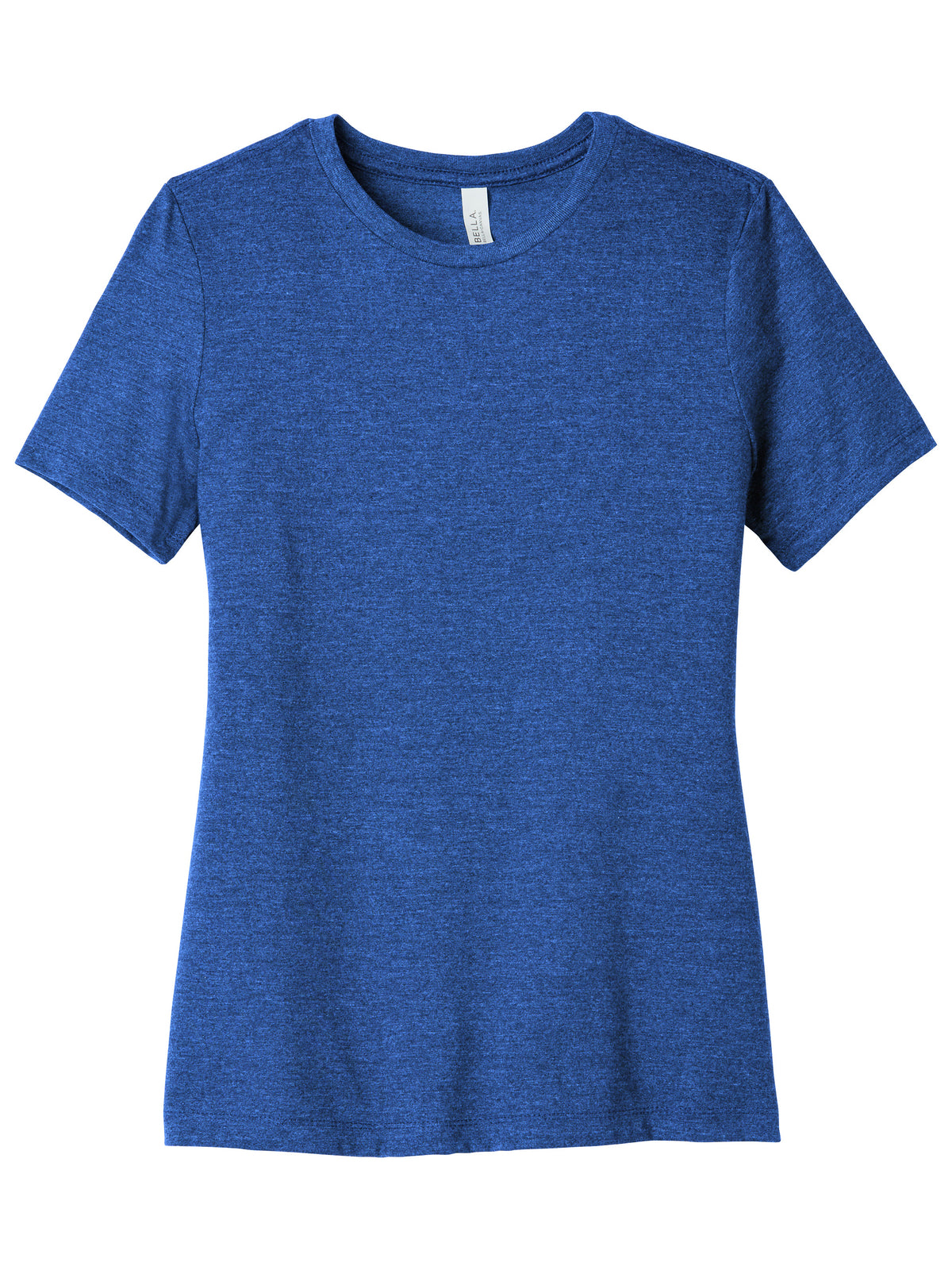 Women's Relaxed CVC Tee - BC6400CVC - Heather True Royal