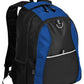 Contrast Honeycomb Backpack - BG1020 - Twilight Blue/Black