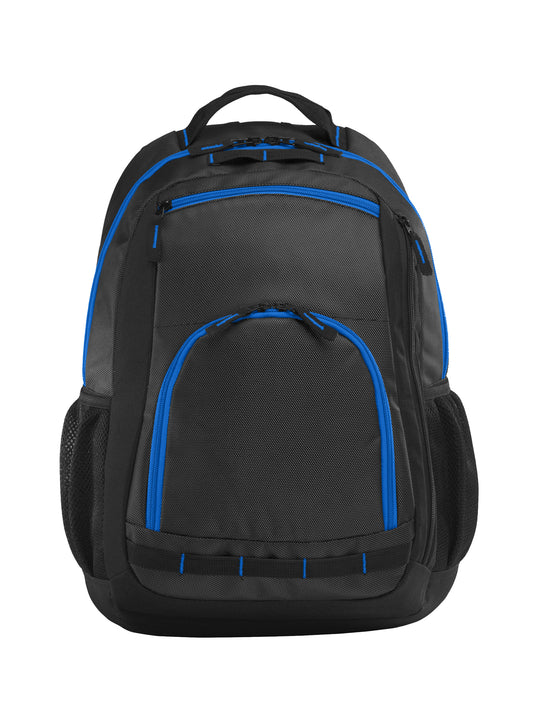5-Pocket Xtreme Backpack - BG207 - Dark Grey/ Black/ Shock Blue