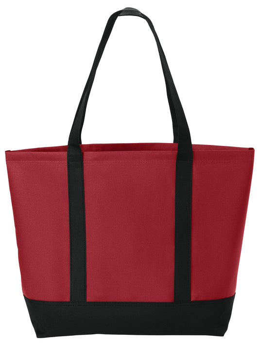 Day Tote Bag - BG406 - Chili Red/Black