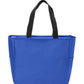 Essential Two-Pocket Zip Tote Bag - BG410 - True Royal