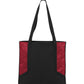 Over-the-Shoulder Circuit Tote Bag - BG417 - Rich Red/ Black