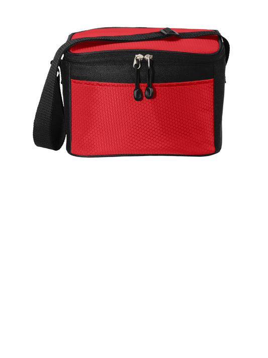6-Can Cube Cooler - BG512 - Red/Black