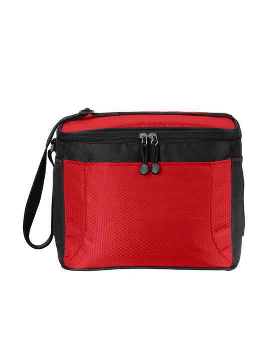 12-Can Cube Cooler - BG513 - Red/ Black