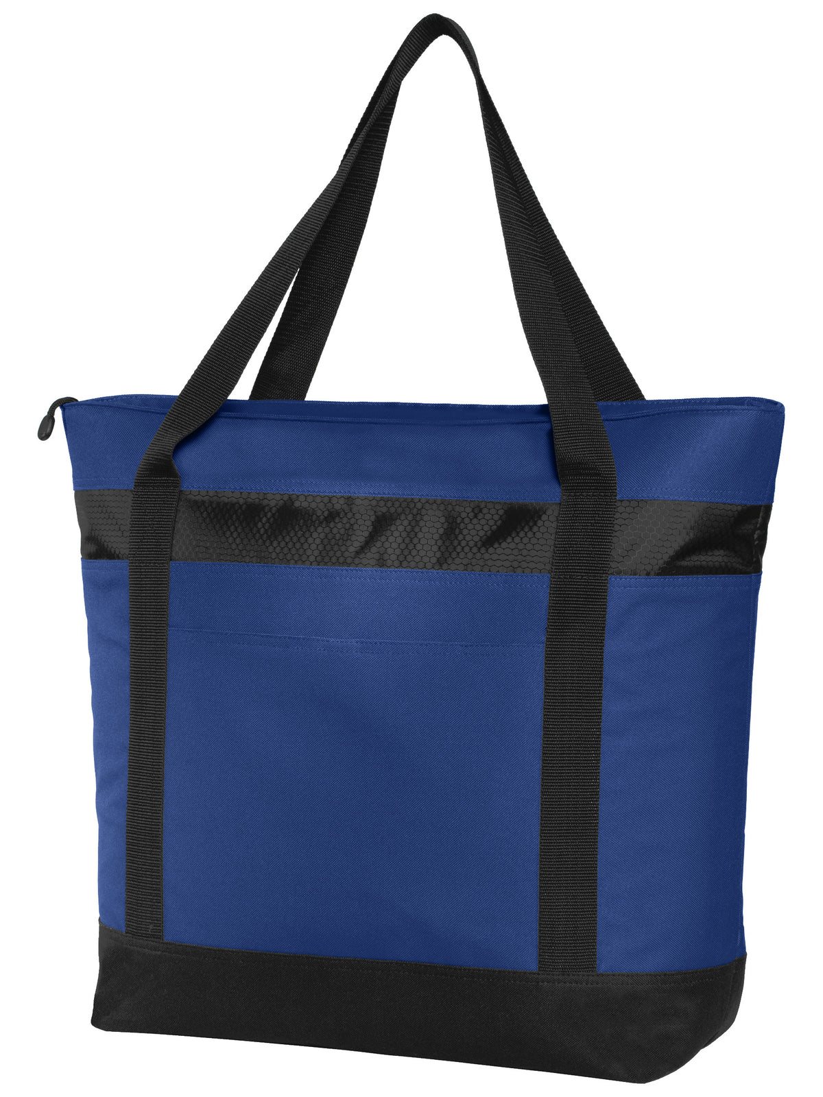Large Cooler Tote Bag - BG527 - True Royal/Black