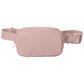 2-Pocket Matte Hip Pack - BG936 - Rose Quartz
