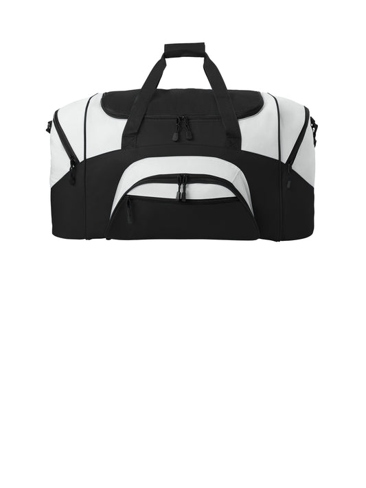 Standard Colorblock Sport Duffel - BG99 - Black/Grey