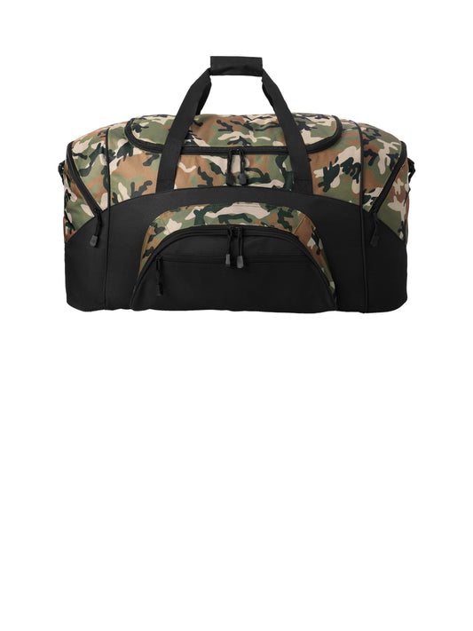 Standard Colorblock Sport Duffel - BG99 - Military Camo/Black