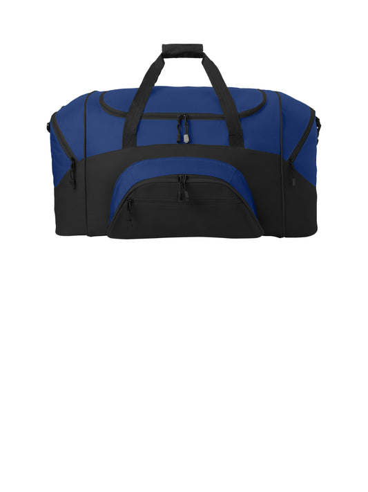 Standard Colorblock Sport Duffel - BG99 - True Royal/Black