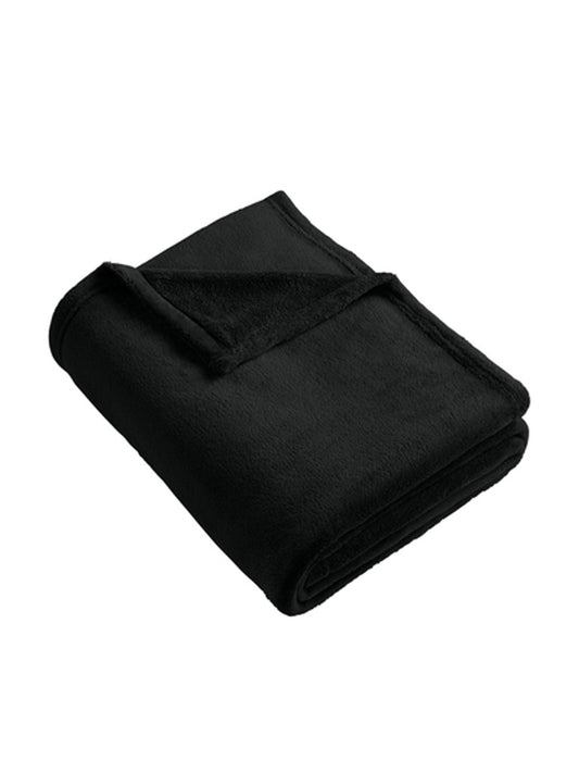 Ultra Plush Blanket - BP31 - Deep Black