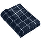 Ultra Plush Blanket - BP31 - River Blue Navy/ Marshmallow Check