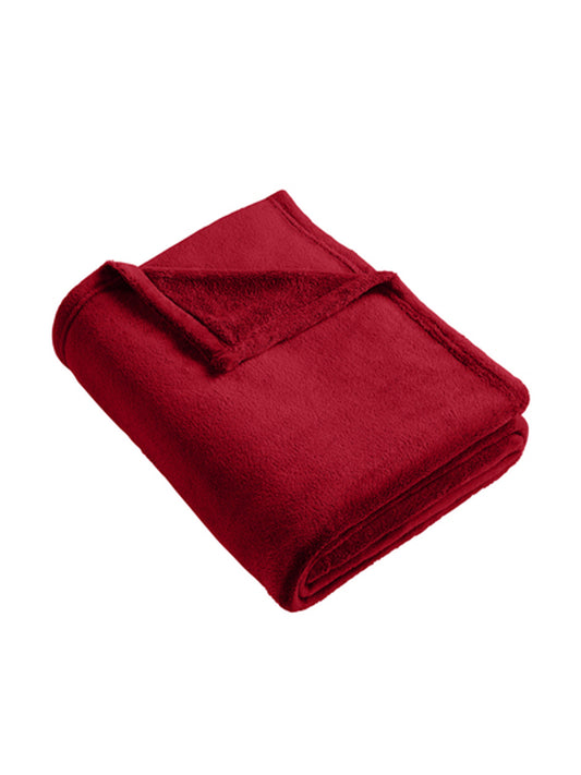 Ultra Plush Blanket - BP31 - Rich Red