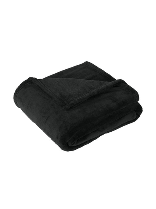 Oversized Ultra Plush Blanket - BP32 - Deep Black