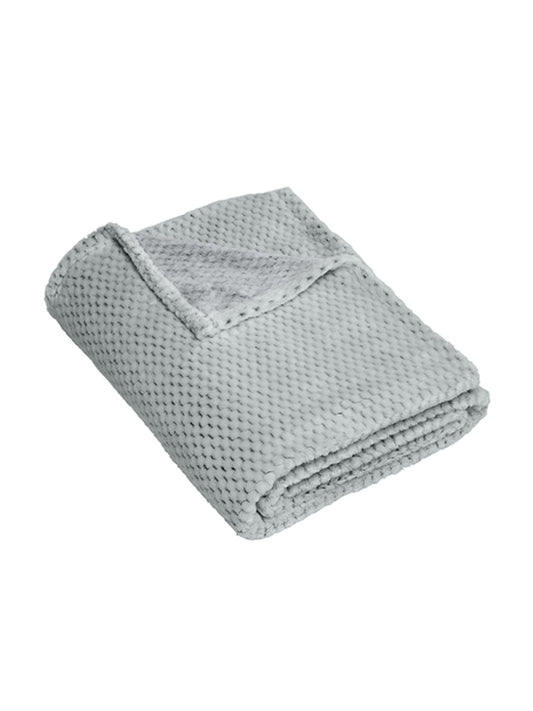 Plush Texture Blanket - BP35 - Shadow Grey