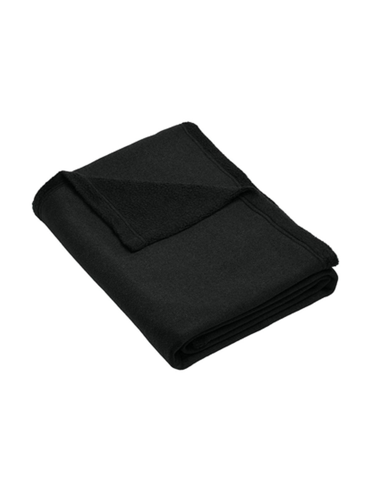 Arc Sweater Fleece Blanket - BP46 - Deep Black