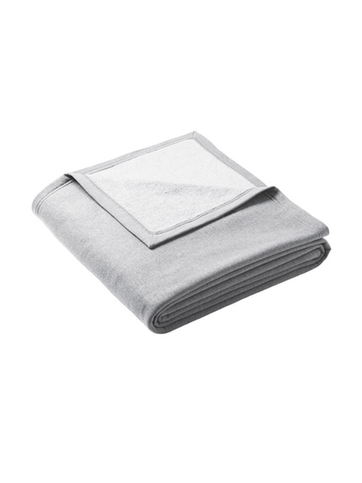 Oversized Core Fleece Blanket - BP79 - Athletic Heather