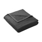 Oversized Core Fleece Blanket - BP79 - Dark Heather Grey
