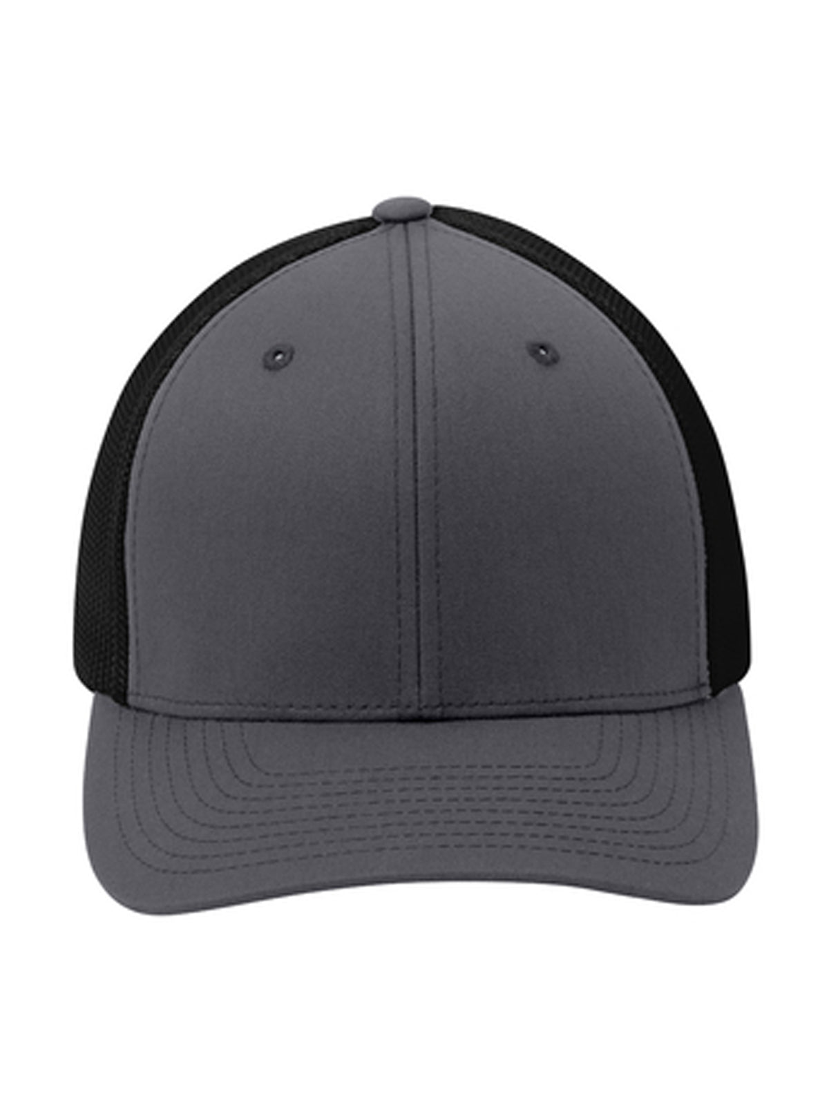 Unisex Flexfit® Mesh Back Cap - C812 - Graphite/Black