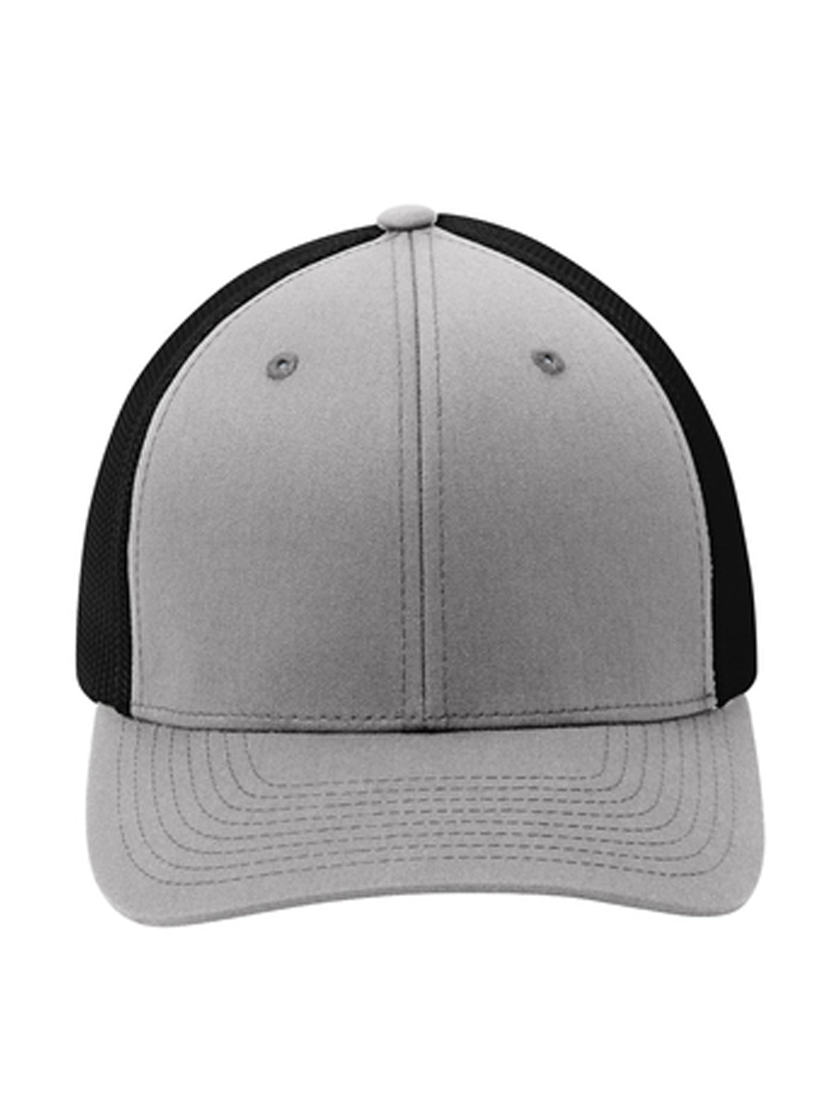 Unisex Flexfit® Mesh Back Cap - C812 - Silver/Black