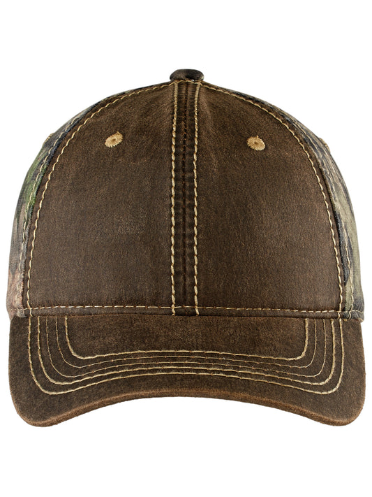 Pigment Print Camouflage Cap - C819 - Mossy Oak New Break-Up