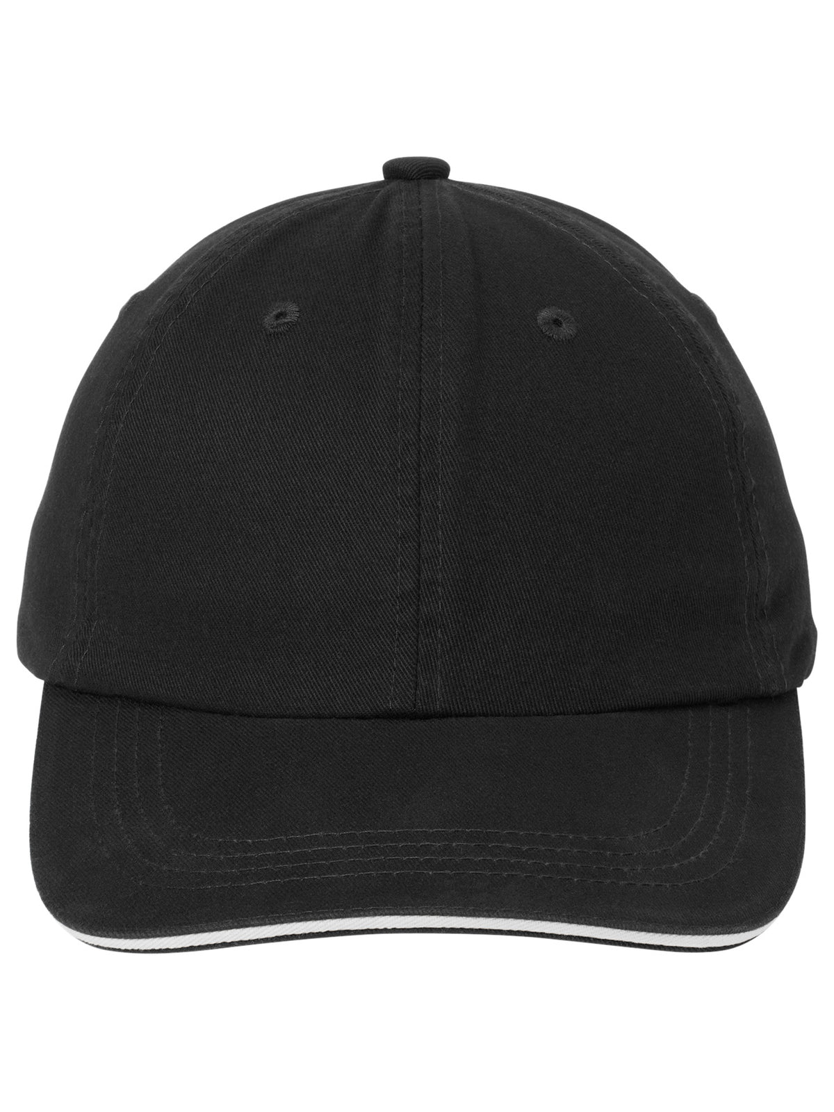 Sandwich Bill Cap - C830 - Black/White