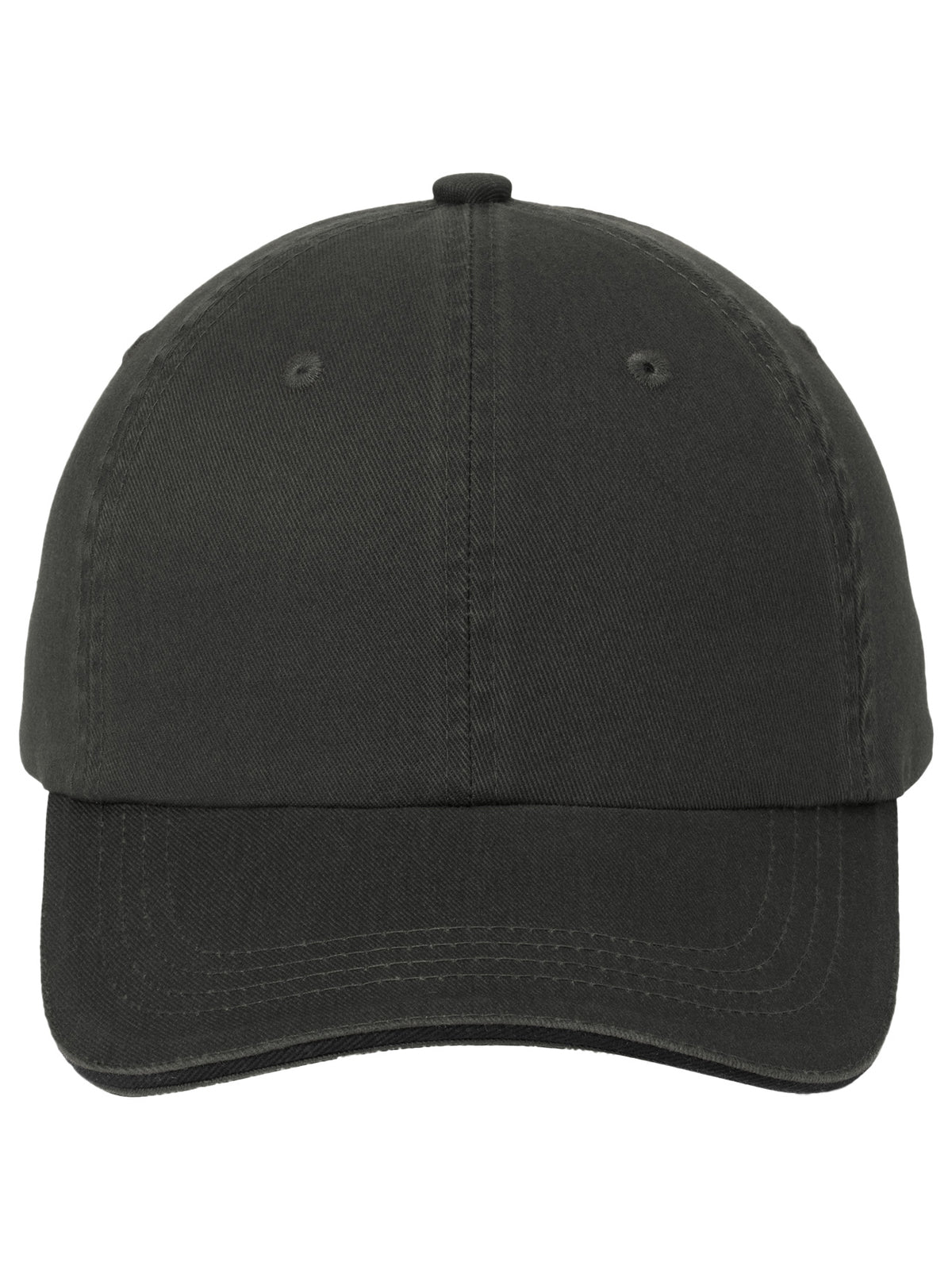 Sandwich Bill Cap - C830 - Charcoal/Black