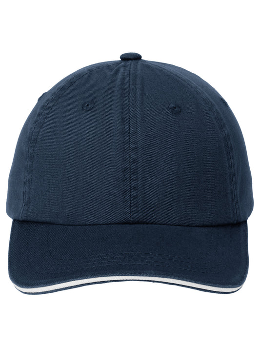Sandwich Bill Cap - C830 - Classic Navy/White