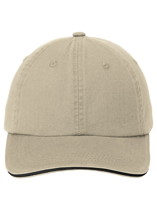 Sandwich Bill Cap - C830 - Stone/Black