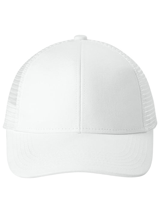 Adjustable Mesh Back Cap - C911 - White