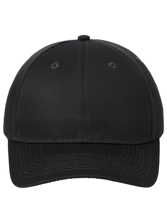 Unisex Uniforming Twill Cap Hat - C913 - Black