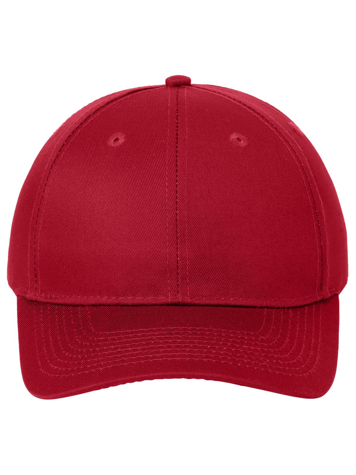 Unisex Uniforming Twill Cap Hat - C913 - Red