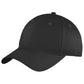 Six-Panel Unstructured Twill Cap - C914 - Black