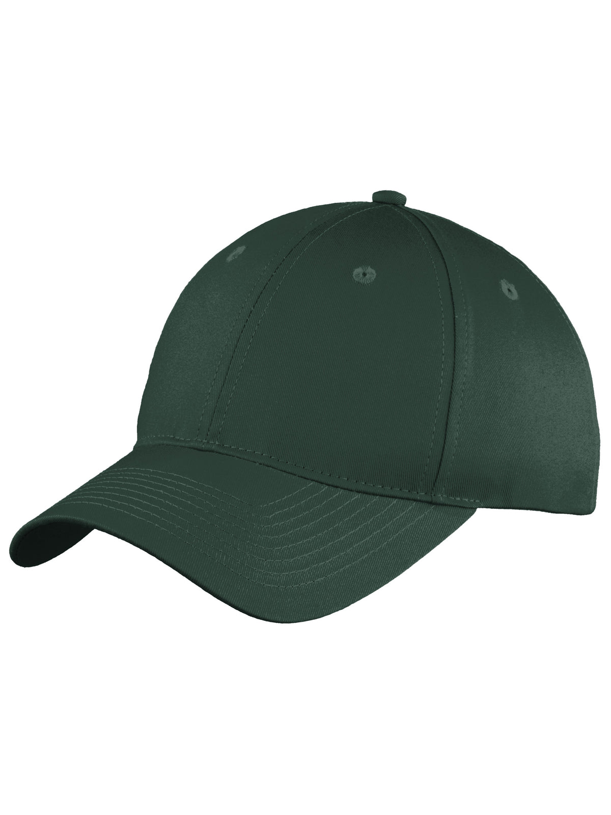 Six-Panel Unstructured Twill Cap - C914 - Hunter