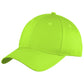 Six-Panel Unstructured Twill Cap - C914 - Lime