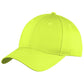 Six-Panel Unstructured Twill Cap - C914 - Neon Yellow
