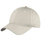 Six-Panel Unstructured Twill Cap - C914 - Oyster