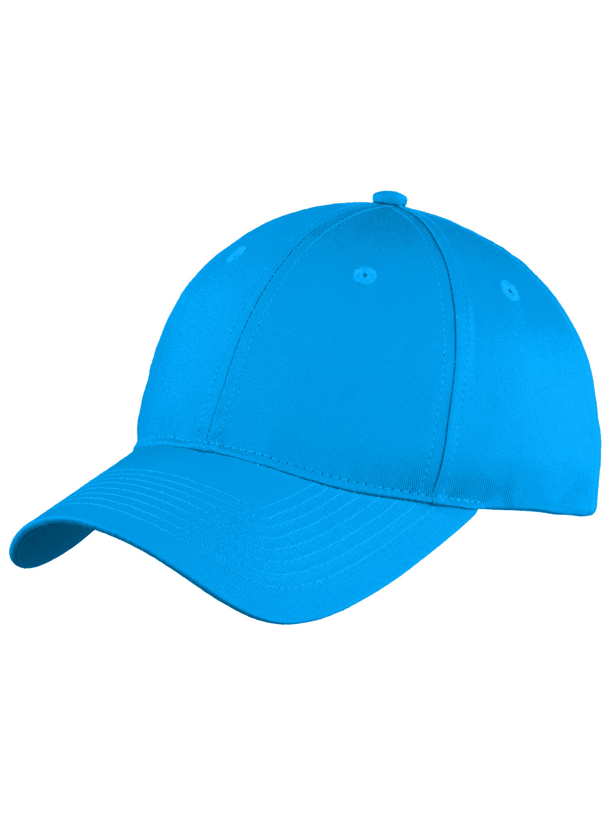 Six-Panel Unstructured Twill Cap - C914 - Sapphire