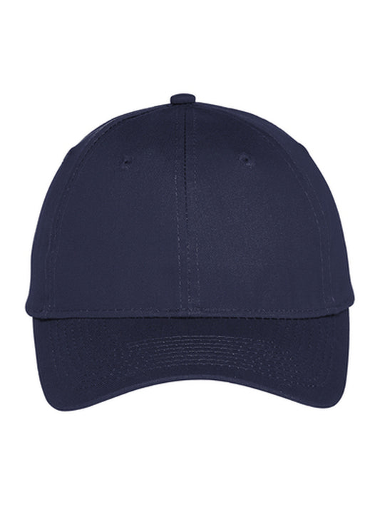 Six-Panel Unstructured Twill Cap - C914 - True Navy