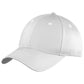 Six-Panel Unstructured Twill Cap - C914 - White