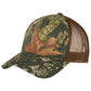 Unisex Structured Camouflage Mesh Back Cap - C930 - Mossy Oak New Break-Up/Brown