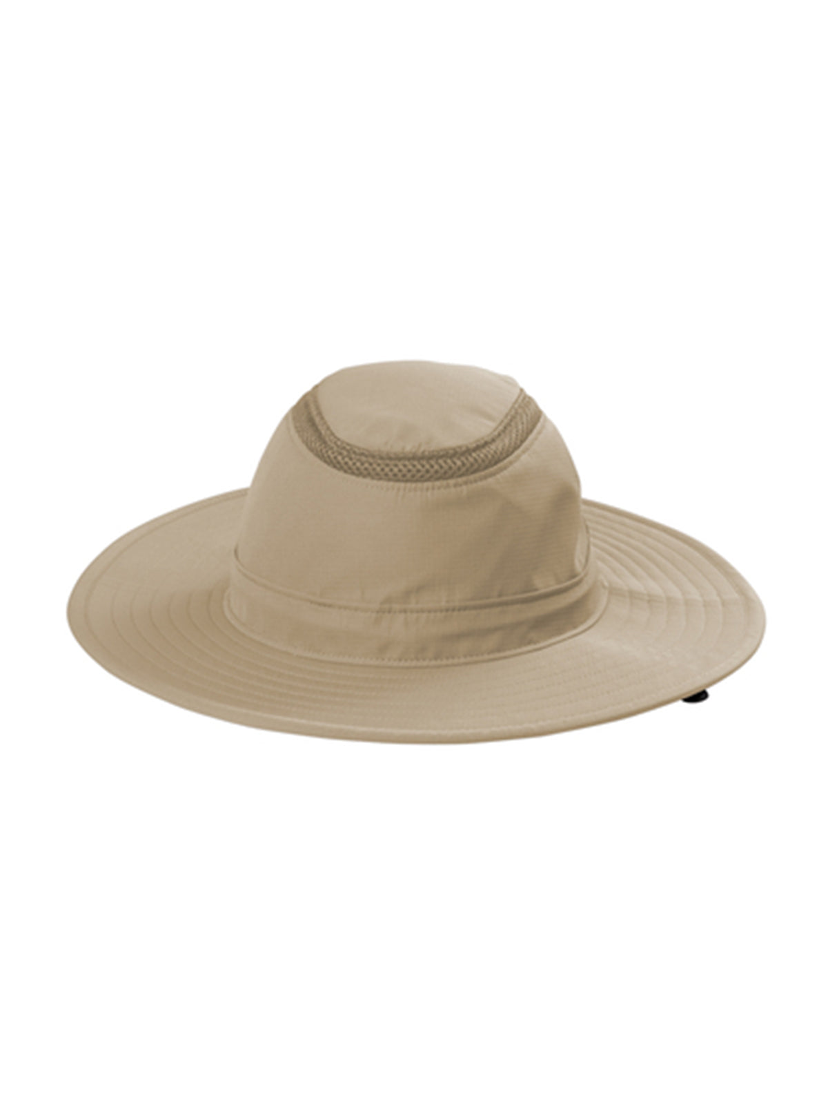 Unisex Outdoor Ventilated Wide Brim Hat - C947 - Stone