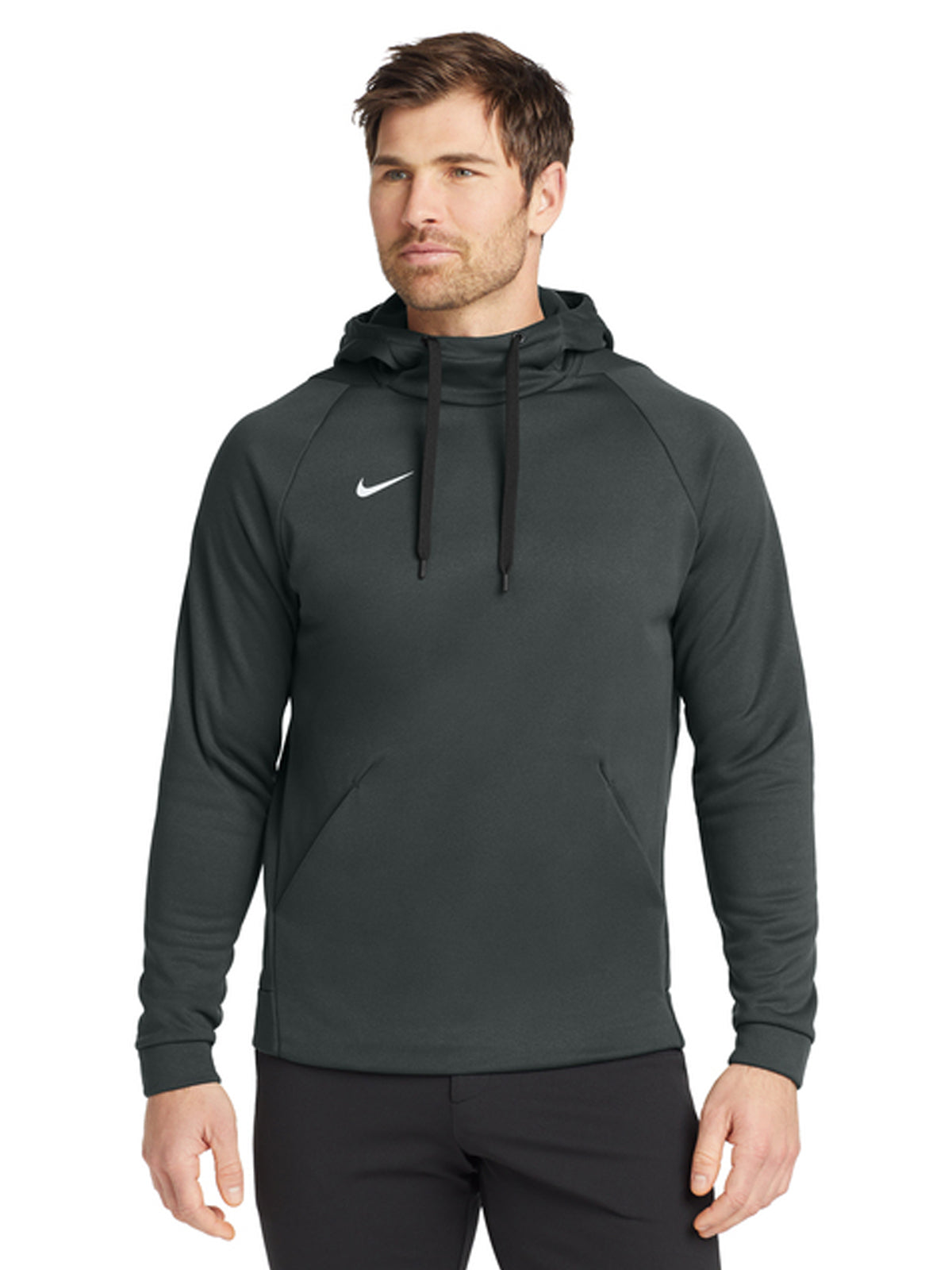 Men's 1-Pocket Therma-FIT Pullover Hoodie - CN9473 - Team Anthracite