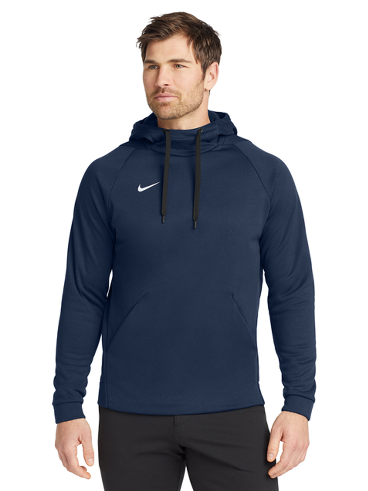 Men's 1-Pocket Therma-FIT Pullover Hoodie - CN9473 - Team Navy